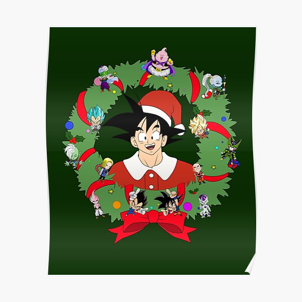 Pósters: Goku Navidad | Redbubble Pósters: Goku Navidad | Redbubble