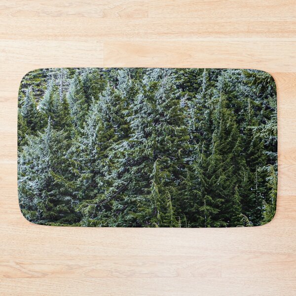 Item preview, Dense Wilderness Pines // Dark Blue and Green Forest of Evergreen Pinetrees designed and sold by catbyrdcolorado.