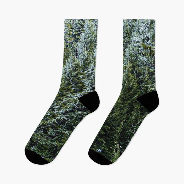Item preview, Dense Wilderness Pines // Dark Blue and Green Forest of Evergreen Pinetrees designed and sold by catbyrdcolorado.