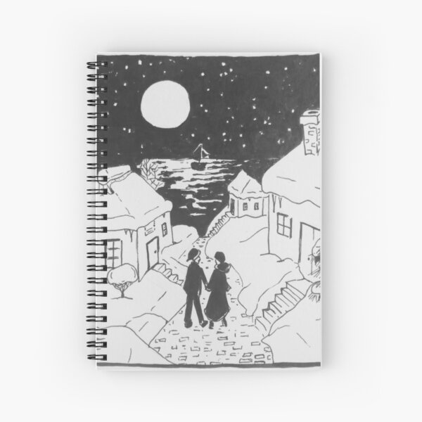 Snow Spiral Notebook