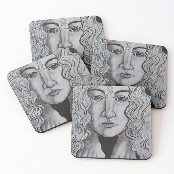 Item preview, untitled-charcoal, chalk on 64 x 45cm card                     designed and sold by crowleyronan123.