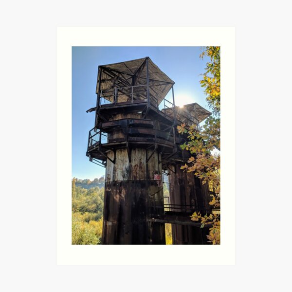 Abandoned Autumn, Poland Art Print