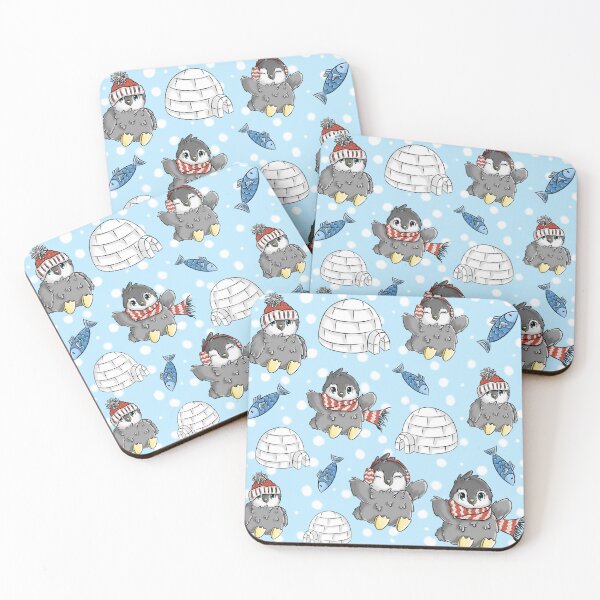 Item preview, Penguin Pattern designed and sold by InkItOut.