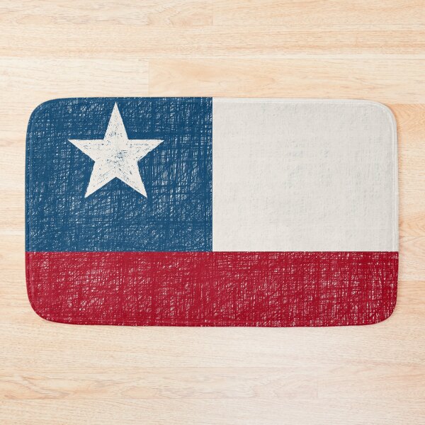 Item preview, Hand Drawn Chilean Flag  designed and sold by Texterns.