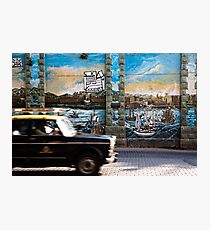 Mumbai Mural, Taxi Photographic Print