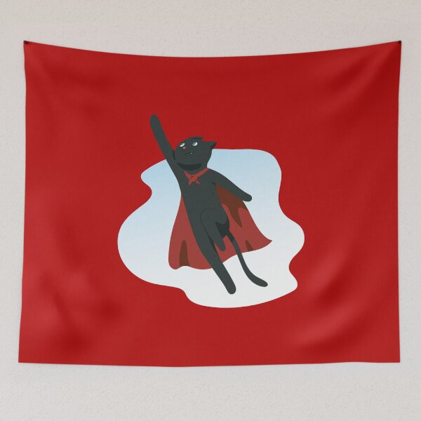 Item preview, Cat superhero designed and sold by DerSenat.
