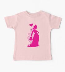 Beautiful pink Bride Baby Tee
