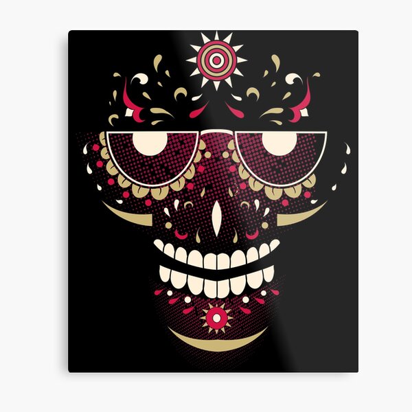 LA CATRINA Metallbild