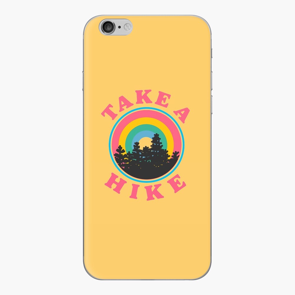 Take A Hike Retro Rainbow Sticker Sticker For Sale By Glowingly Redbubble 6022