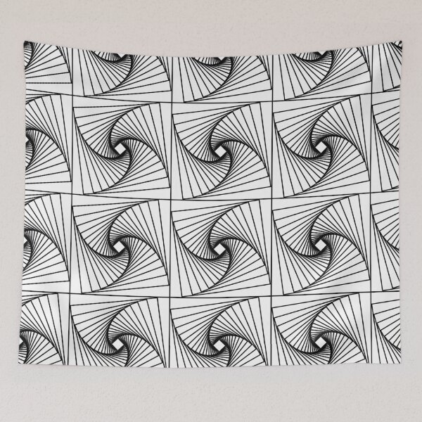 Item preview, Twisting Squares  designed and sold by ainecreative.