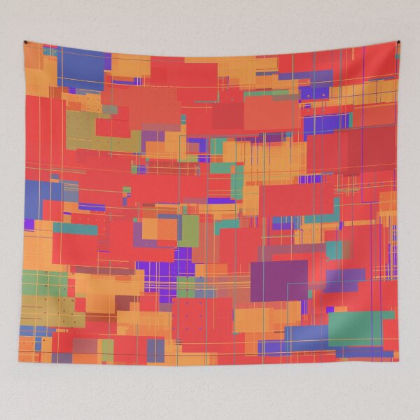 Item preview, Random Shapes Abstract Pattern designed and sold by Lyle Hatch.