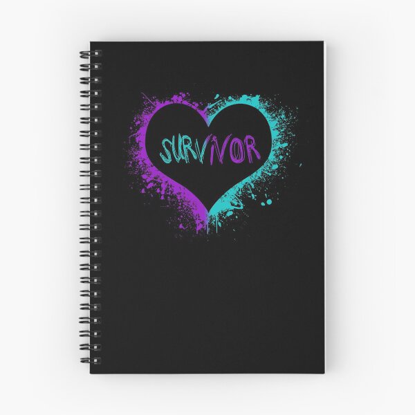 Item preview, Survivor Suicide Awarenss Heart designed and sold by theshirtinator.