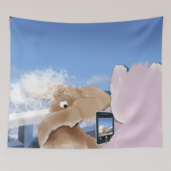 Item preview, Charlie and PomPom Get Wet designed and sold by GreenElizabeth.
