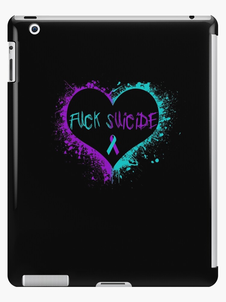 Suicide Awarenss Ribbon Heart I MISS YOU Sticker by theshirtinator