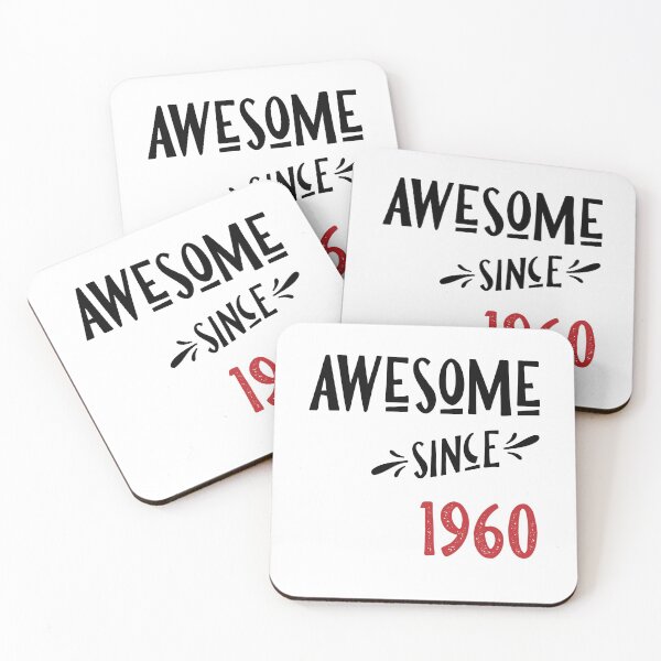 Artikelvorschau,  awesome since 1960 entworfen und verkauft von Vectorqueen.