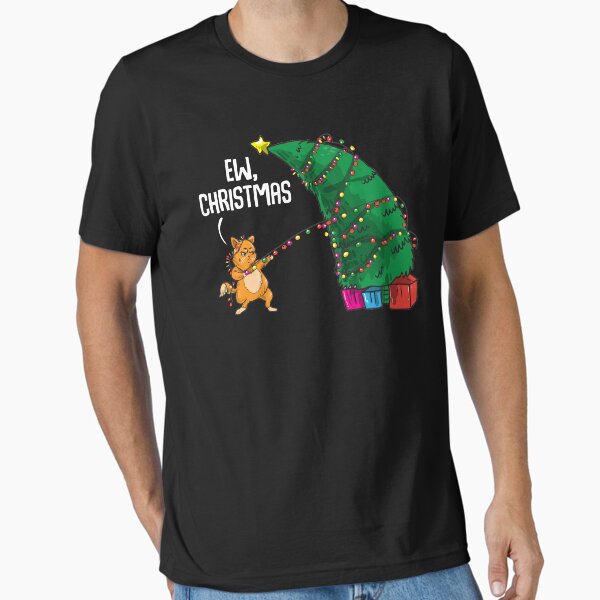 Item preview, Rude Christmas Sweatshirt For Cat Lovers and Christmas Parties. designed and sold by KsuAnn.