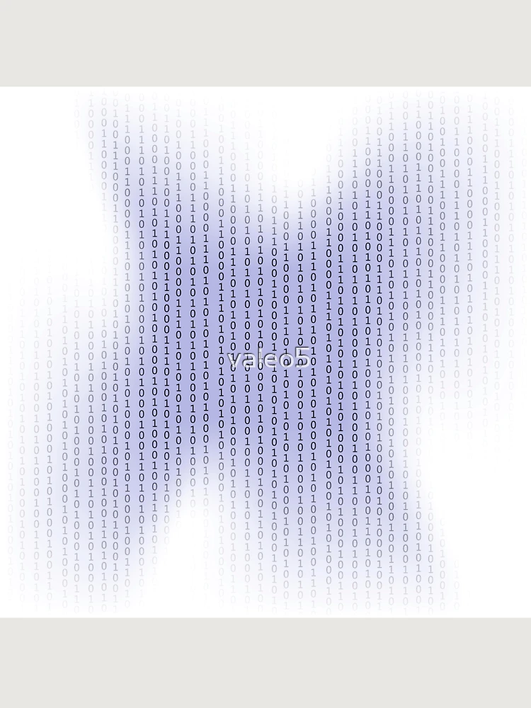 Thumbnail 6 of 6, Premium Oversized Hoodie, Binary Code Background. Concept Binary Code Numbers. Algorithm Binary, Data Code, Decryption and Encoding. designed and sold by valeo5.