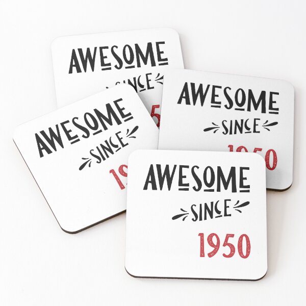 Artikelvorschau, awesome since 1950 entworfen und verkauft von Vectorqueen.