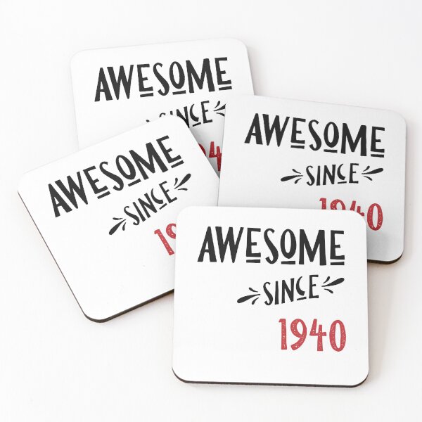 Artikelvorschau, awesome since 1940 entworfen und verkauft von Vectorqueen.
