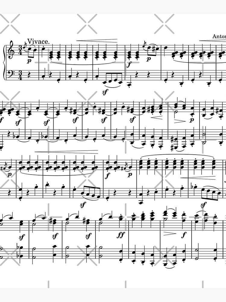 Sheet Music by FantasySkyArt