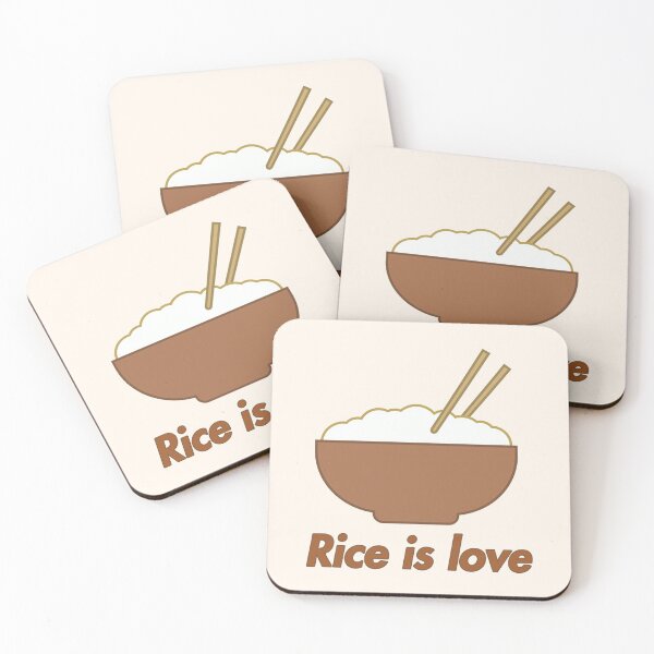 Item preview, Rice is love brown designed and sold by LAST WEEK'S STOLEN AESTHETICS.