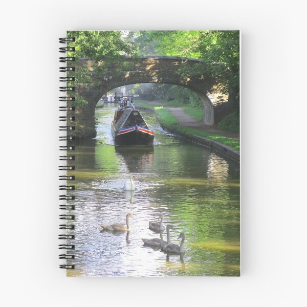 Item preview, Narrowboat on the Atherstone Lock flight. designed and sold by Jo Lodge.