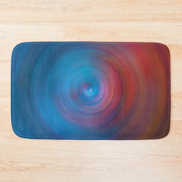 Item preview, Abstract #9 - red and blue whirlpool designed and sold by gemgemshop.