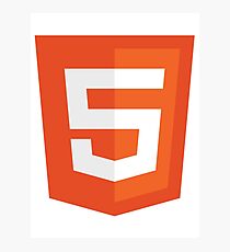 HTML5 Photographic Print
