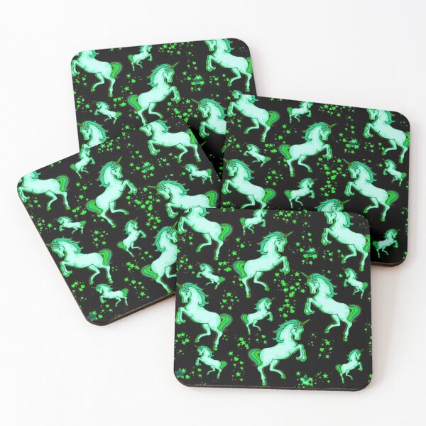 Item preview, Emerald Forest Unicorns  designed and sold by NolaJere.