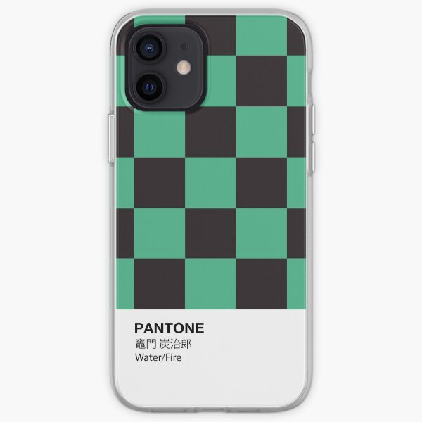 PANTONE Case Kimetsu No Yaiba Tanjiro Kamado Water/Fire Demon Slayer iPhone Soft Case