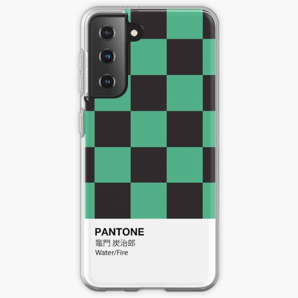 PANTONE Case Kimetsu No Yaiba Tanjiro Kamado Water/Fire Demon Slayer Samsung Galaxy Soft Case