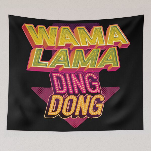 Item preview, Wama Lama Ding Dong Type Design designed and sold by danielliamgill.