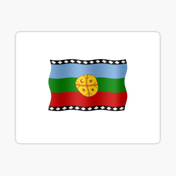 Artikel-Vorschau von Bandera Pueblo Mapuche, designt und verkauft von stuwdamdorp.