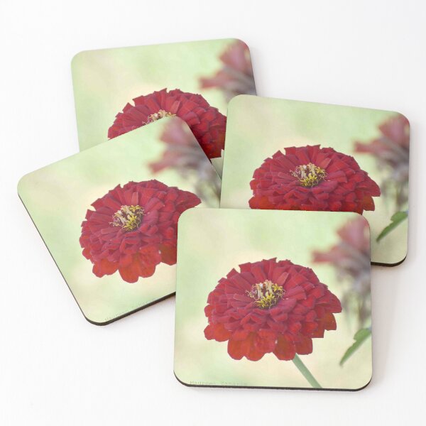 Item preview, Red Zinnia  designed and sold by Maureen Zaharie.