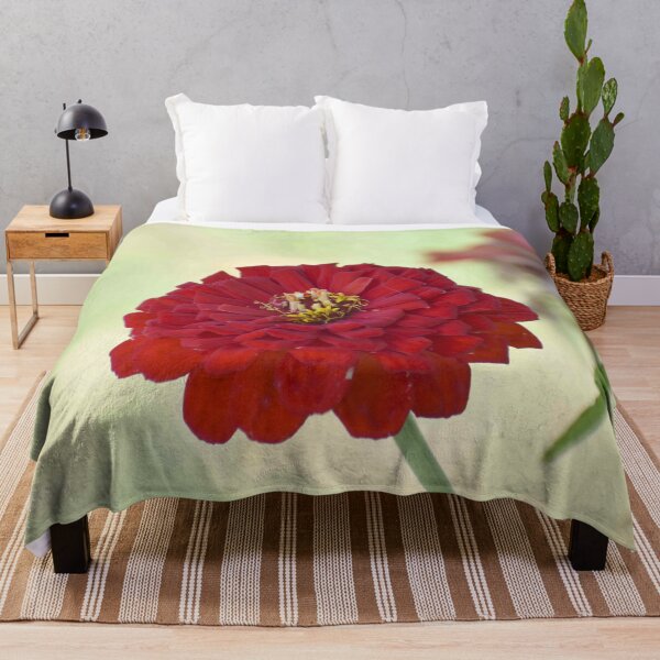 Item preview, Red Zinnia  designed and sold by Maureen Zaharie.