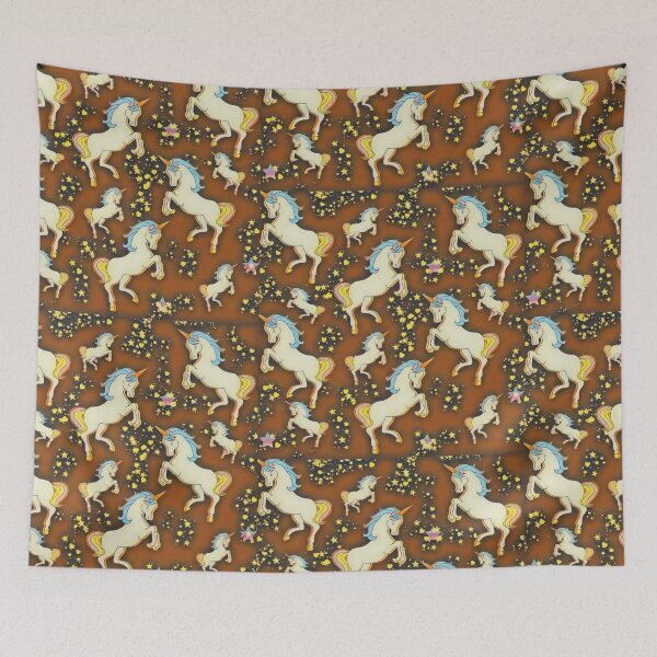 Item preview, Burnt Sienna Unicorns  designed and sold by NolaJere.