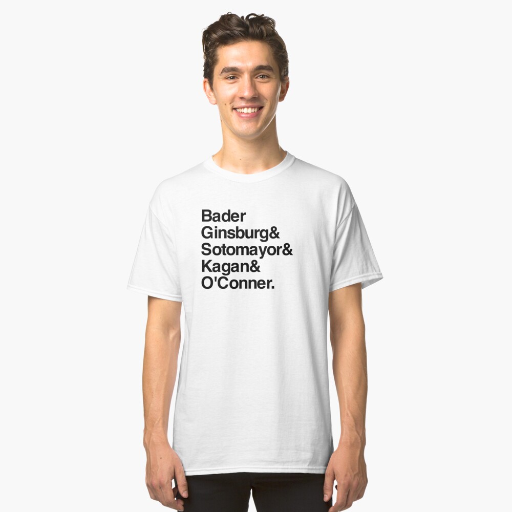 supreme court justices t shirt