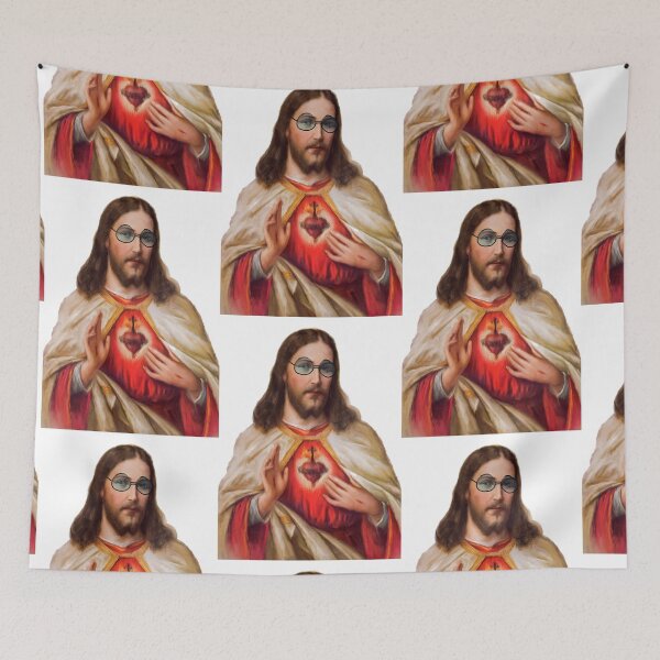 Item preview, jesus christ with sunglasses photo realistic painting | Cool Jesus with sunglasses designed and sold by KARTICK DUTTA.