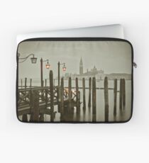 Misty Morning in Venice Laptop Sleeve