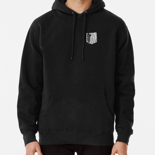 Attack on Titan logo Sweat à capuche épais