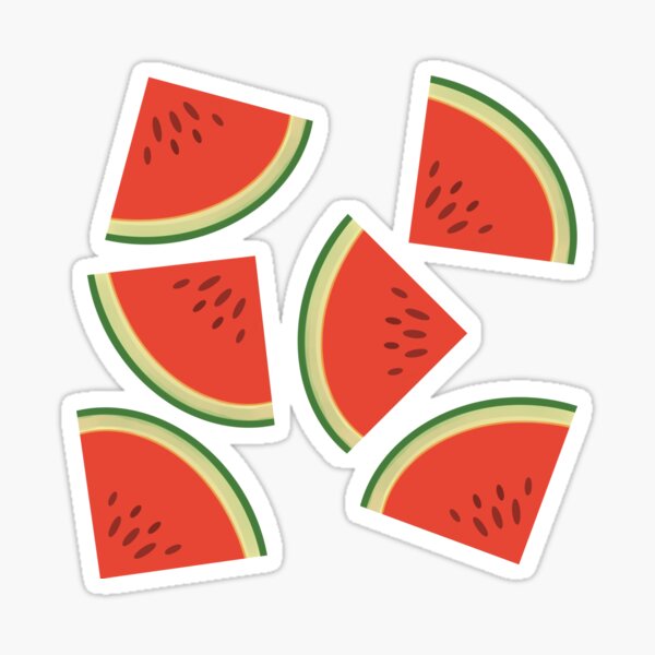 Watermelon Slices Melon Sticker