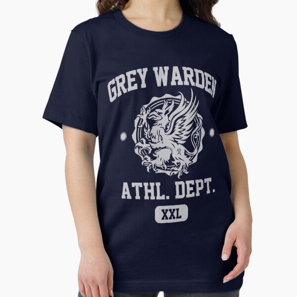 Aperçu de l'œuvre Département des sports Grey Warden | Style de chemise de gym Dragon Age | Tirage argentique créée et vendue par surik-.