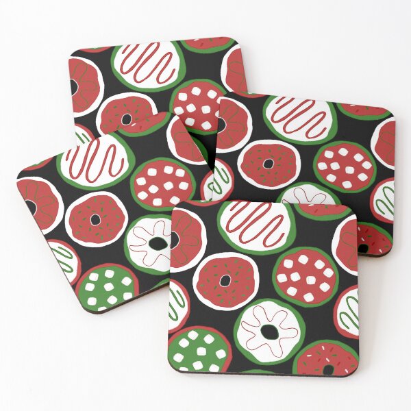 Item preview, Christmas Donuts Solid designed and sold by sarahrinouye.