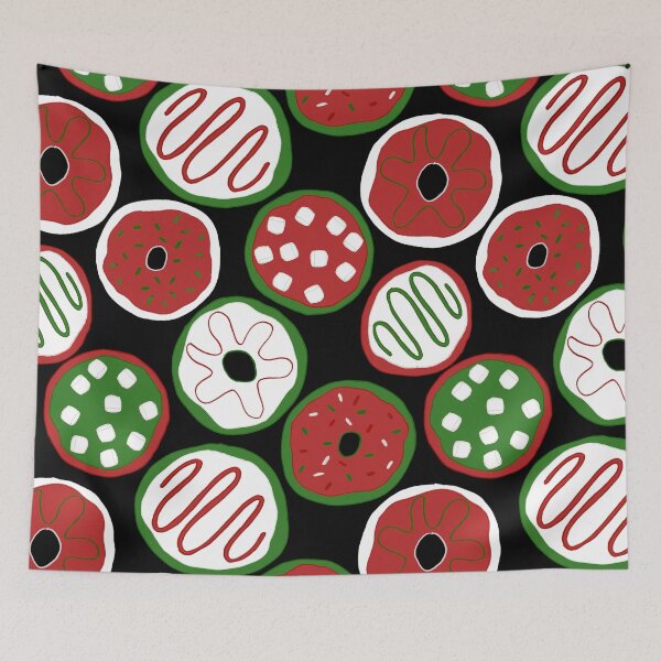 Item preview, Christmas Donuts Solid designed and sold by sarahrinouye.