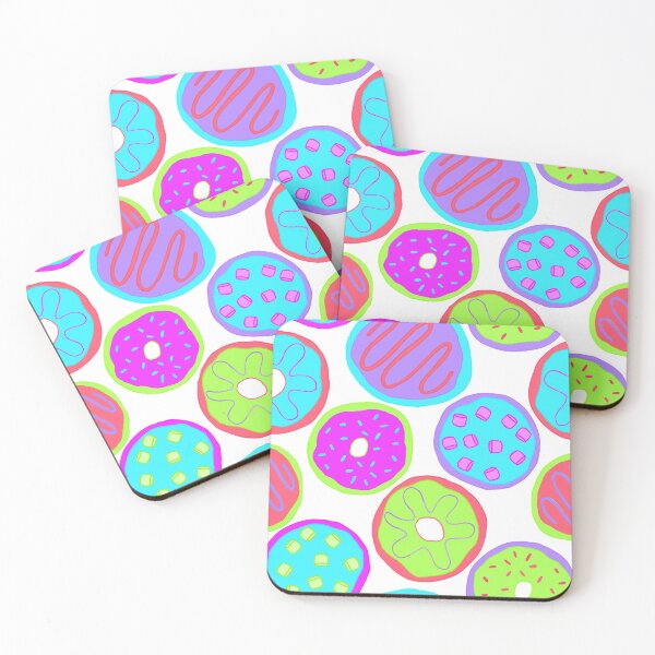 Item preview, Neon Donuts Solid designed and sold by sarahrinouye.