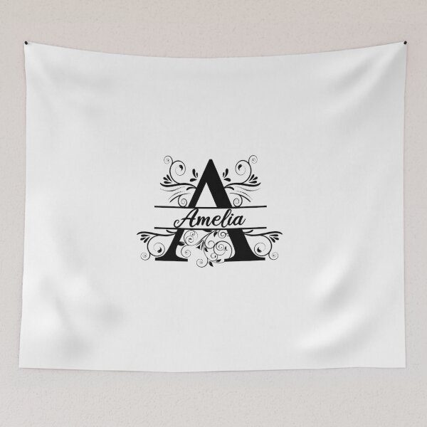 Item preview, Personalized Name Monogram A - Amelia- Letter A designed and sold by MysticMagpie.