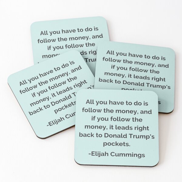 Item preview, Famous Quote by Elijah Cummings designed and sold by luminak.