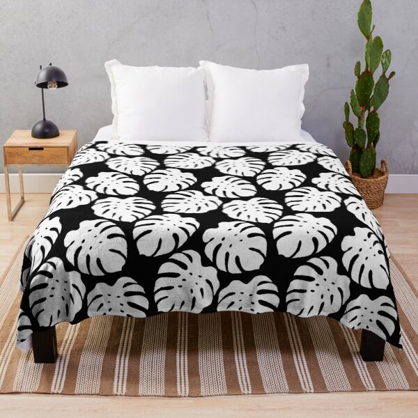 Item preview, Monstera Deliciosa Silhouette Pattern designed and sold by Ivy Lily Art.