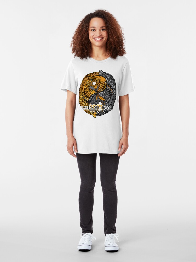 Alternative Ansicht von Zambada Rambozo - Musical Conversations Ep. 01 Cpver Artwork dark Slim Fit T-Shirt