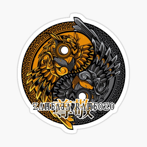 Zambada Rambozo - Musical Conversations Ep. 01 Cpver Artwork dark Sticker